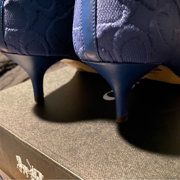 Coach Jade Knit Signature Ankle Boots - Picture 5 of 7